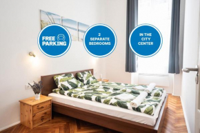 Free Parking - DOB50 spacious apartment - 2 separate bedroom, 5 people, AC, WIFI